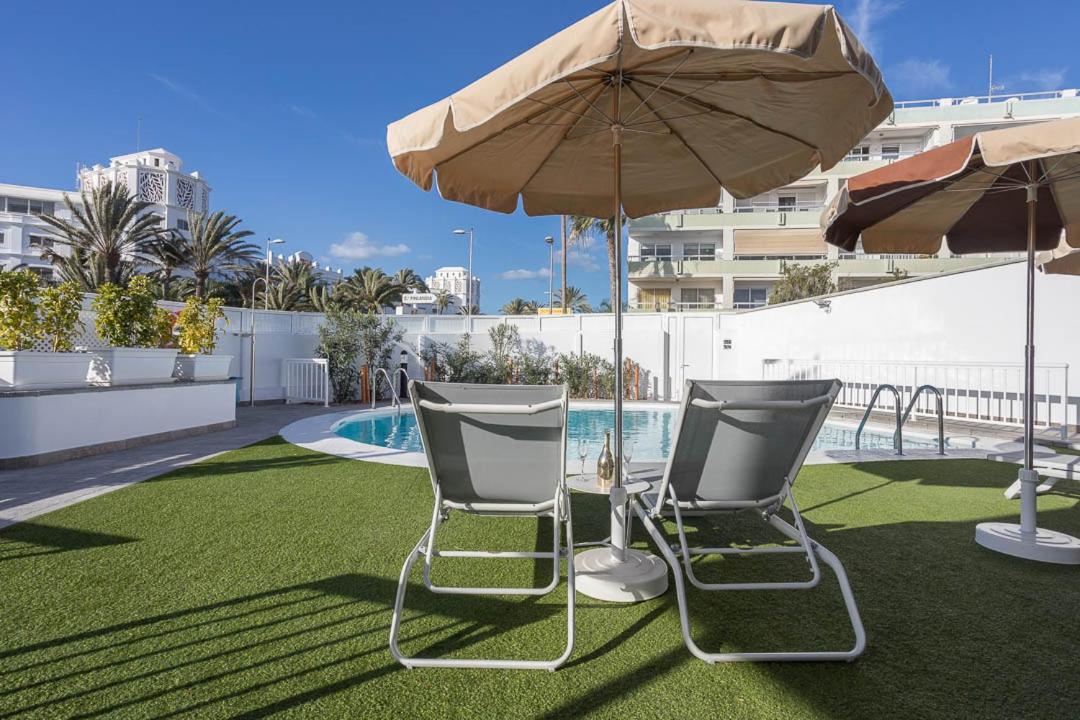 Lightbooking Alemania Piscina Privada Playa Del Ingles Luaran gambar